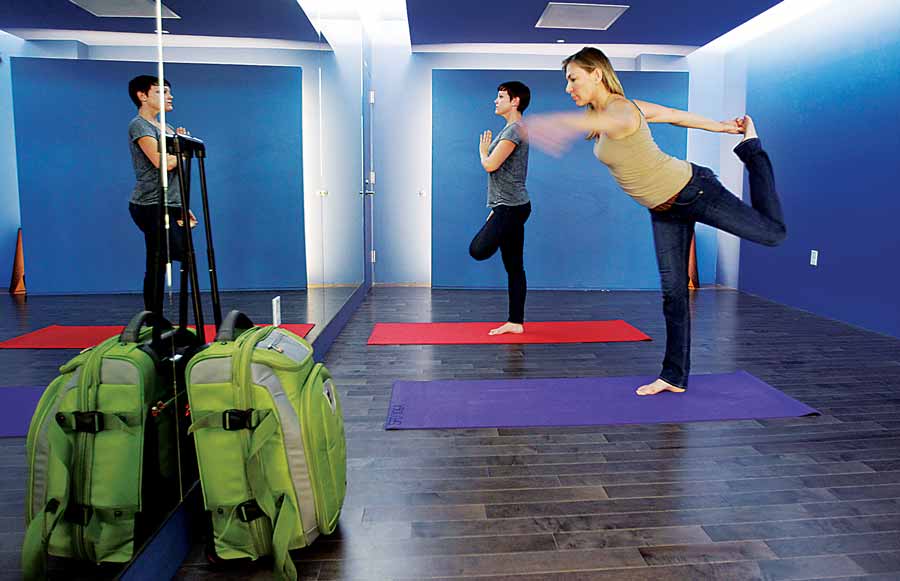 Joga w podrozy sala